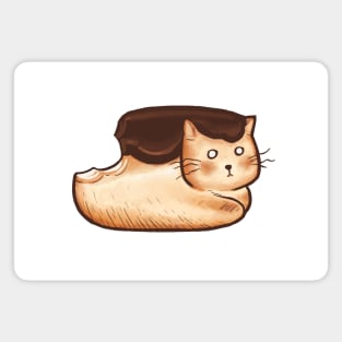 Bread Loaf Cat Chocolate Magnet